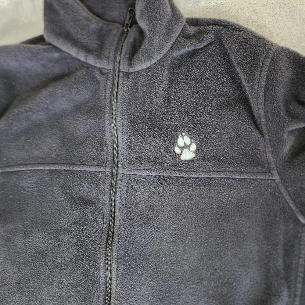 Columbia Jacket Size Large Men's Black Full Zip‎ Fleece Long Sleeve Sportswear
